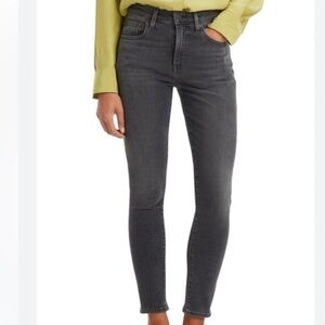 Women's Levi's The Orignial Mid Rise Skinny Faded Black